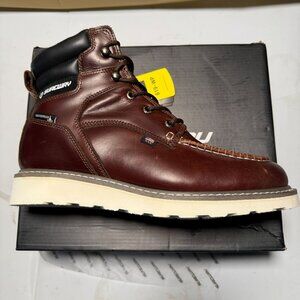 SUREWAY 6" Men’s Moc Toe Work Boots Heavy Duty Size 13 NEW
